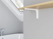 Консоль декоративная GIFF L=240 белый